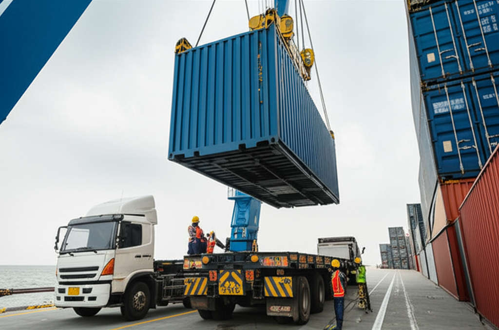 FCL Container Loading Process